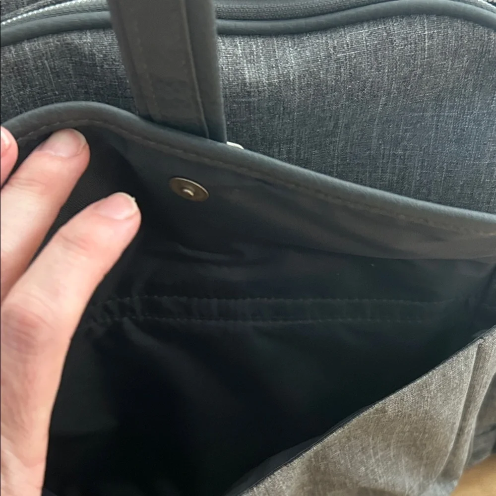 Carter's Dark Gray Baby Bag